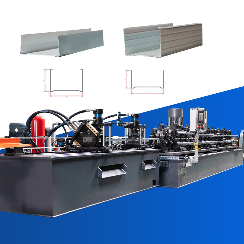 Производственная линия прокатка для С-тип профиля металлического