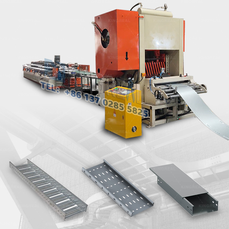 Автоматический Прокатка Линия для производства кабельного лотка