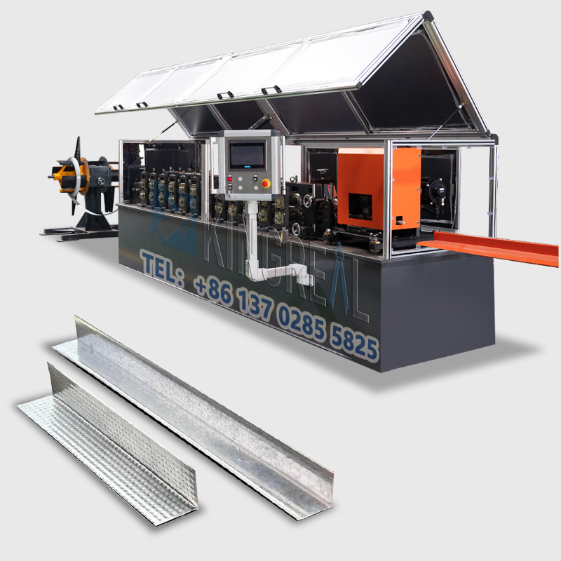 Профилегибочное оборудование для изготовления L-образного углового профиля