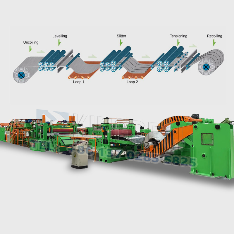 продольная резка на станке