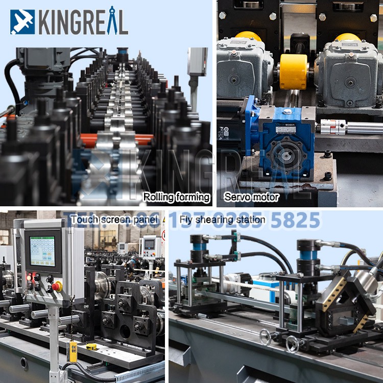 Производственная линия прокатка для С-тип профиля металлического-2