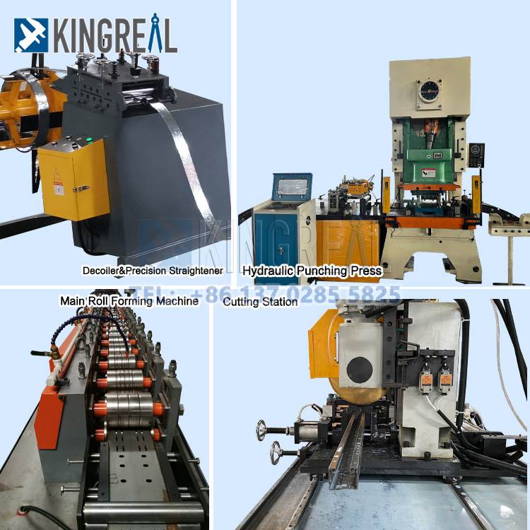 ОБОРУДОВАНИЕ ДЛЯ ПРОИЗВОДСТВА СТОЙКИ СТЕЛЛАЖЕЙ